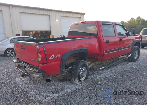 2005 Chevrolet Silverado 2500Hd Lt from USA, damaged, VIN 1GCHK23265F887405